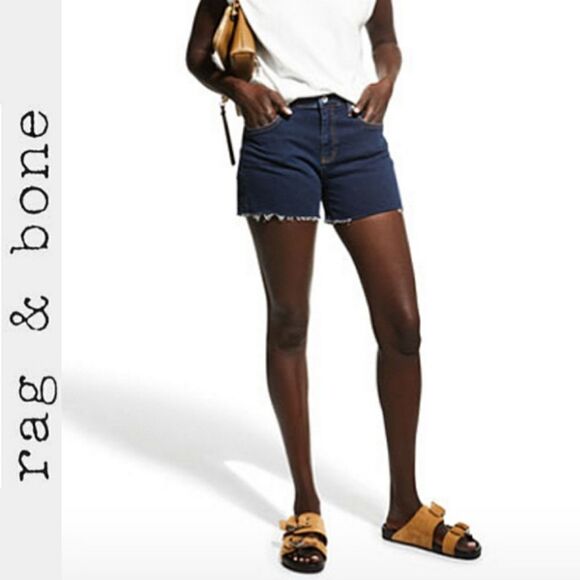 Rag & Bone Dre Low-Rise Shorts - Picture 1 of 4